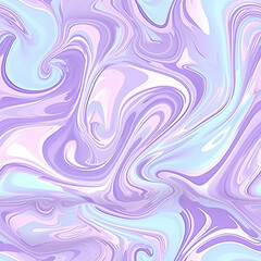 Liquid texture, mixed colors, lilac-mint abstract background