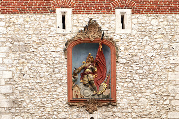 St. Florian's Gate in Krakow, Poland - obrazy, fototapety, plakaty