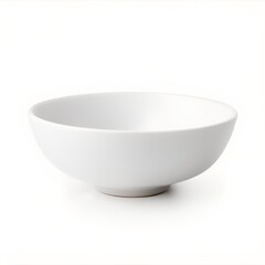 white bowl isolated on white