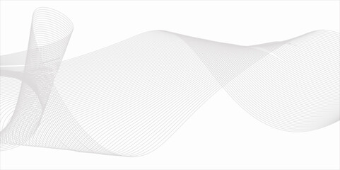 Abstract wave element for design. Digital frequency track equalizer. Stylized line art background. Line curve waves flow pattern vector element design or abstract dynamic stroke line. 