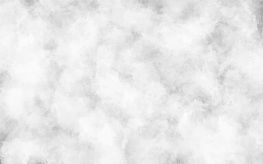 White background paper with white marble texture. watercolor background painting with cloudy distressed texture and marbled grunge, soft gray or silver vintage colors.