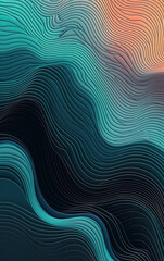Fototapeta na wymiar Blue curve abstract background,created with generative ai tecnology.