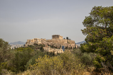 Fototapeta na wymiar Akropolis Athen