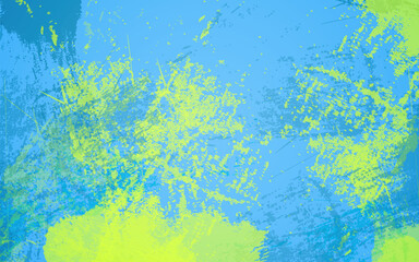 Naklejka na ściany i meble Abstract grunge texture splash paint background vector