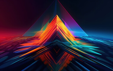 Abstract lenticular background,created with generative ai tecnology.