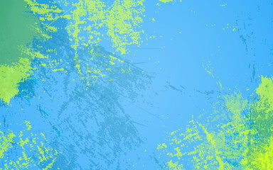 Abstract grunge texture splash paint background vector