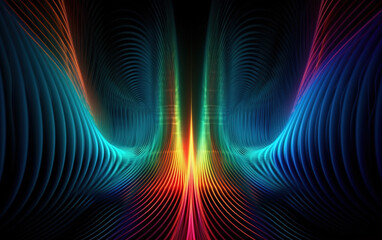 Abstract lenticular background,created with generative ai tecnology.