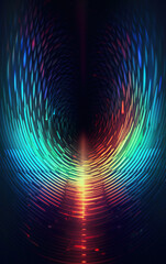 Abstract lenticular background,created with generative ai tecnology.
