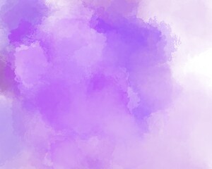 Brushed Painted Abstract Background. Brush stroked painting. Purple watercolor.