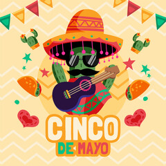 cinco de mayo illustrations