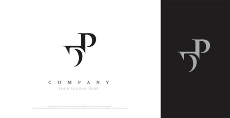 Initial DP Logo Design Vector 