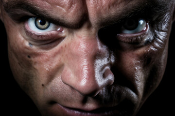 Obraz premium Disciplined eyes laser focused on the task at hand.. AI generation