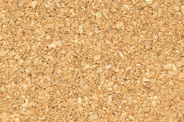 Closed up of blank cork board background with copy space. Use as corkboard texture.