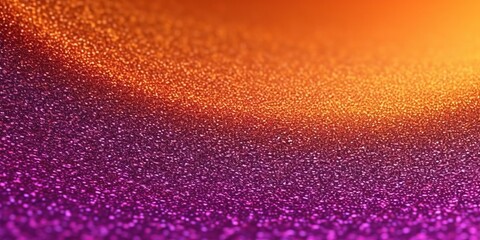 Fototapeta na wymiar Purple orangel grainy gradient abstract poster, noise texture colored background, copy space