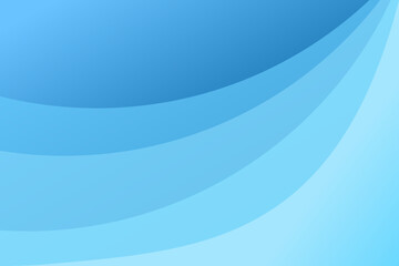 Blue Abstract Wave Water Background Vector Curve Wallpaper Presentation Education Business Design Ocean Sea Overseas Layers Overlap Gradient Flat Normal Simple