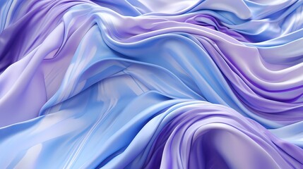 Obraz premium Silk fabric background. AI generated art illustration.