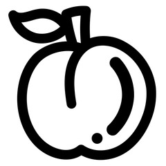 plum line icon style