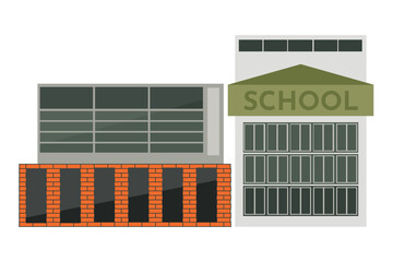 A modern looking School