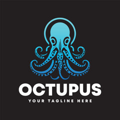 Octopus Logo Design Minimal Modern Octopus Logo Design