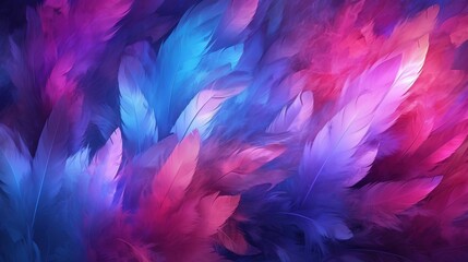 Abstract colorful background with space. AI generated art illustration.
