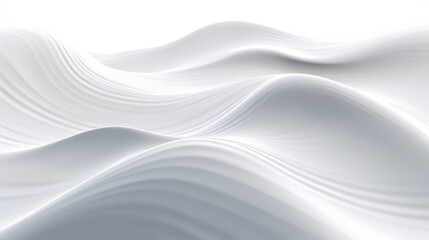 Obraz premium Abstract wavy background. AI generated art illustration. 