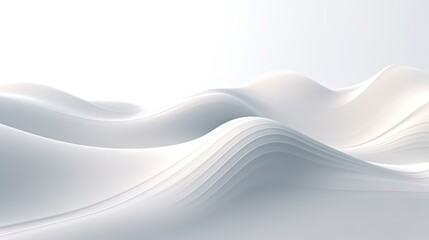 Abstract wavy background. AI generated art illustration.
