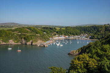 Lower Town Harbour of Fishguard, Pembrokeshire, Wales