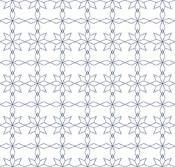 Vector. Seamless mediterranean geometric pattern, ornamental swatches. Talavera template. Portuguese Azulejo. Turkish decoration. Moroccan mosaic. Spanish porcelain. Ceramic dishes, folk ornament.