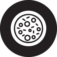 pizza glyph icon