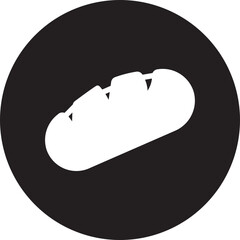 bread glyph icon
