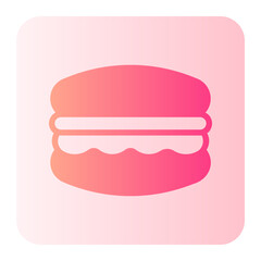 macaron gradient icon