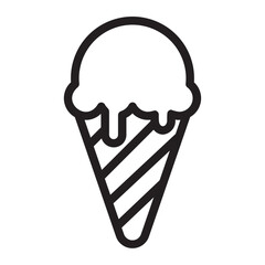 gelato line icon