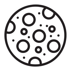 cookie line icon