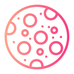 cookie gradient icon