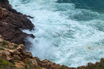 Fototapeta premium Cliffs in the Algarve West Coast