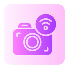 camera gradient icon