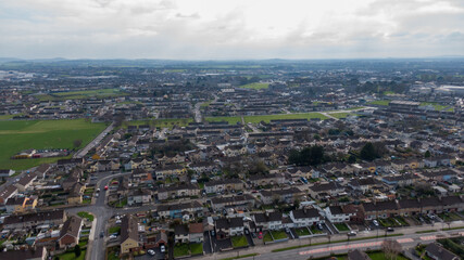 Fototapeta premium Limerick, Clare St., Ireland 05-March,2023