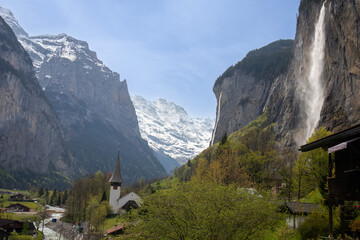 swiss alpine village