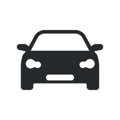 Car icon.Vector illustration isolated on white background.Eps 10.