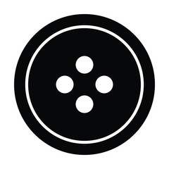 clasper icon, button vector, shape illustration