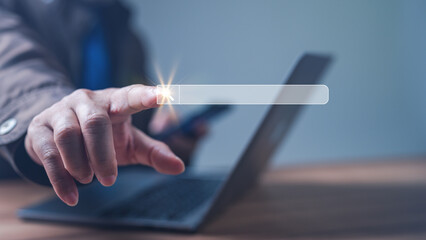 search engines concept. Networking has revolutionized how we find and browse information, with search engines and intuitive interfaces simplifying process of discovering and accessing valuable content