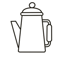 illustration of a teapot
