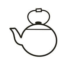 teapot icon vector illustration