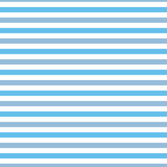 Colors blue horizontal stripes seamless pattern, striped texture background	 - obrazy, fototapety, plakaty