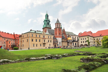 Cathedral of Saints Stanislav and Wenceslas in Wawel Castle in Krakow, Poland


