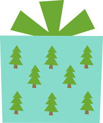 Obraz premium Christmas gift box