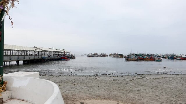 paracas coast in ica peru