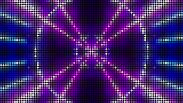 Flashing neon lights led screen vj loop