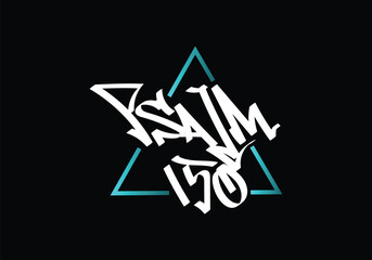 graffiti tag word of PSALM 150