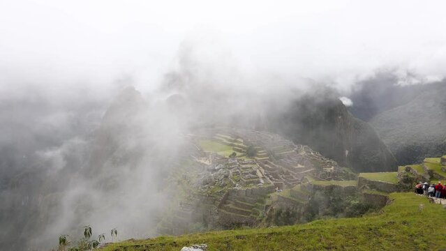 Machu Picchu ruin in peru